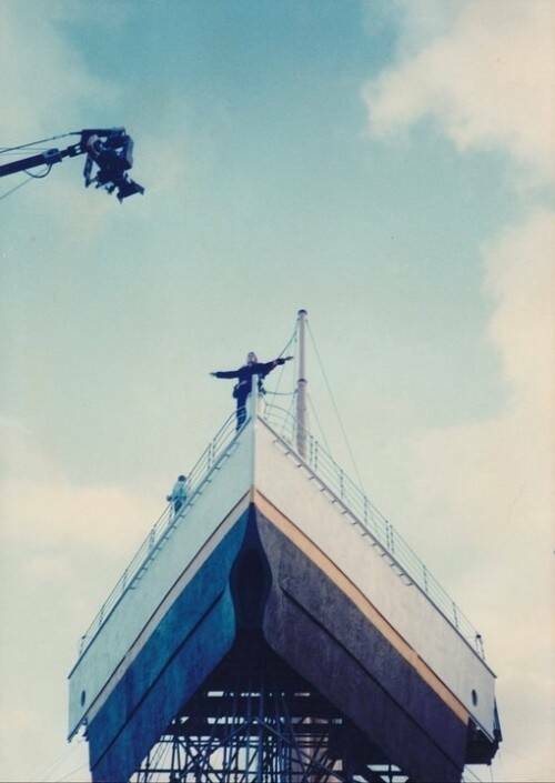 Rare Photos From The Set Of Titanic