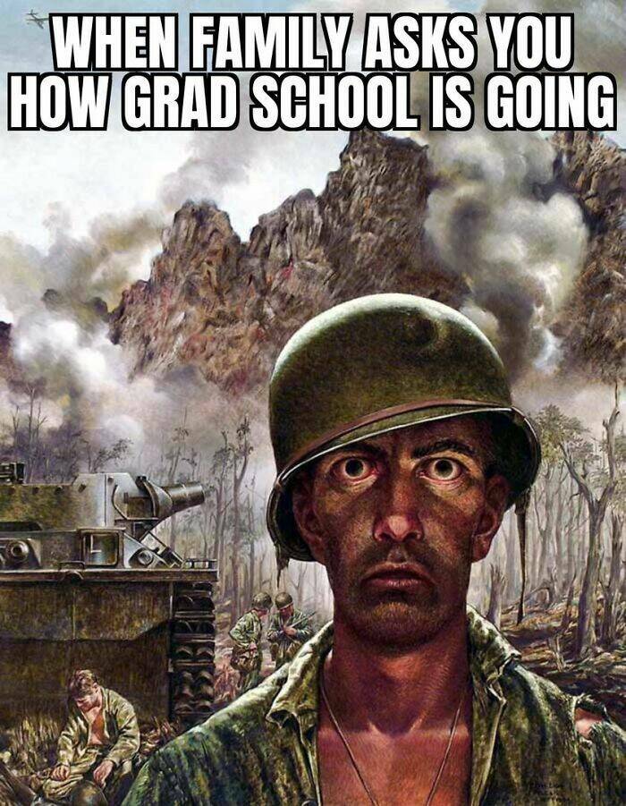 Grad School Humor: Memes That Echo Grad Student Realities