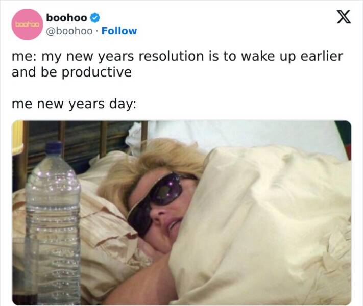 New Year, Same Struggles: Funny Posts Navigating Resolutions