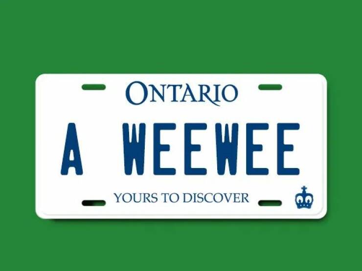 License Plate Rejects: Ontario License Plate Rejects: Ontarios Unusual List Revealed