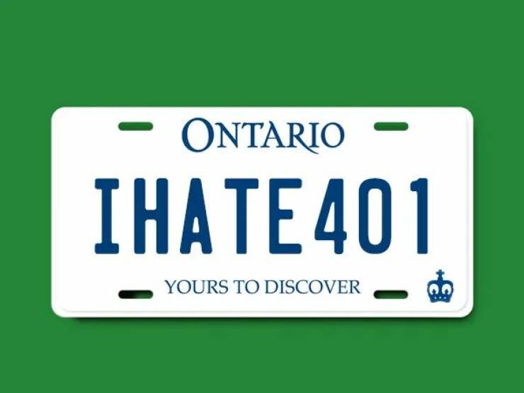 License Plate Rejects: Ontario License Plate Rejects: Ontarios Unusual List Revealed