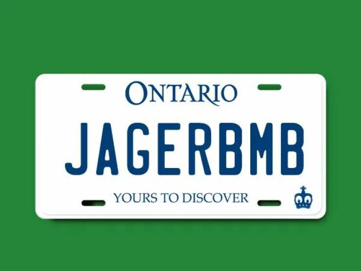 License Plate Rejects: Ontarios Unusual List Revealed