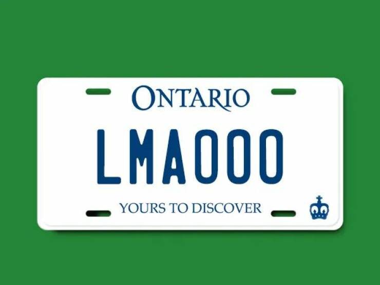 License Plate Rejects: Ontario License Plate Rejects: Ontarios Unusual List Revealed