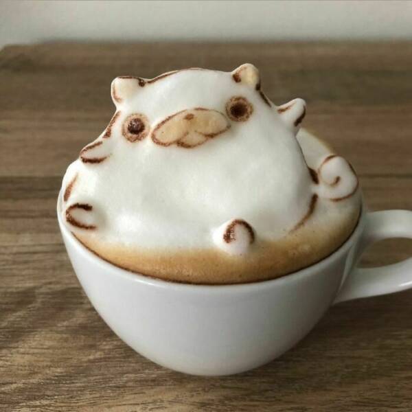 Latte Artistry Extravaganza: Stunning 3D Coffee Creations