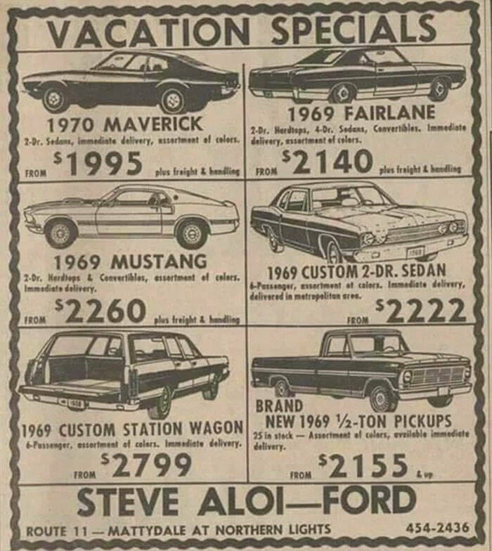 Inflation Flashback: Vintage Prices Vs. Modern Sticker Shock