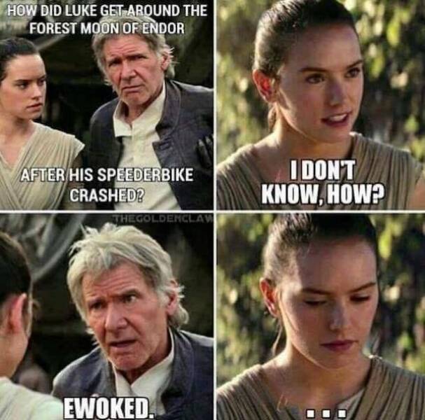 Meme Wars: Hilarious Takes From A Galaxy Far, Far Away