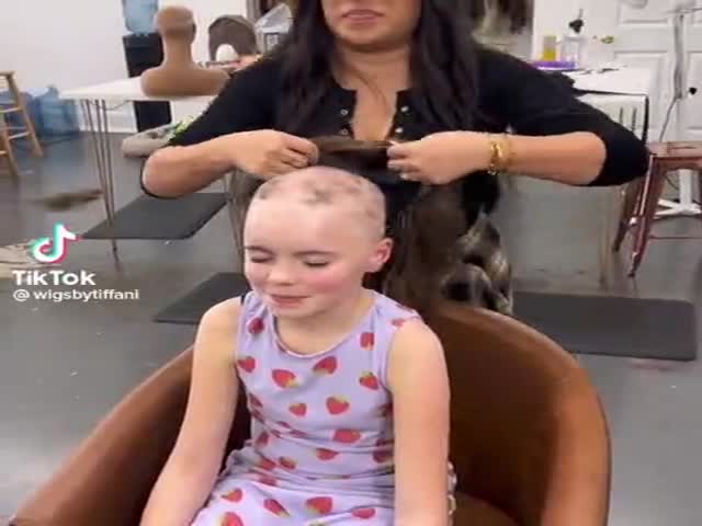 Wig For A Girl Who Beat Cancer