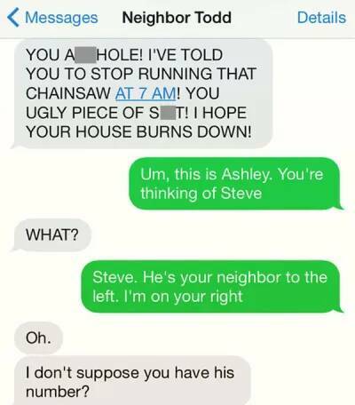 Neighborhood Chronicles: Unwanted Messages From Unfriendly Neighbors