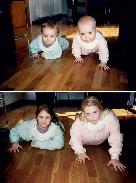 Echoes Of The Past: Stunning Results As People Recreate Their Own Photos