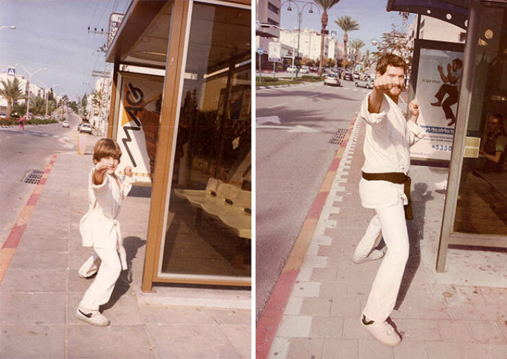 Echoes Of The Past: Stunning Results As People Recreate Their Own Photos Echoes Of The Past: Stunning Results As People Recreate Their Own Photos