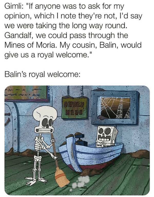 Gandalf Approved: Lord Of The Rings Memes Straight from Morias Abyss