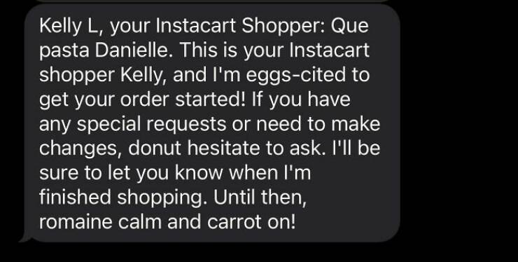 Chuckle In The Checkout: Amusing Instacart Moments Captured