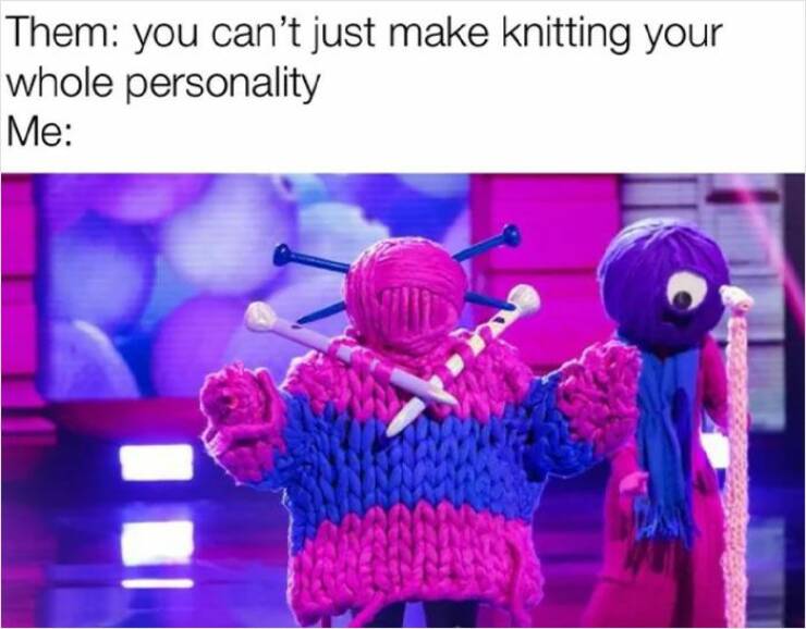 Crafty Laughs: Memes For Crocheters And Knitters Alike