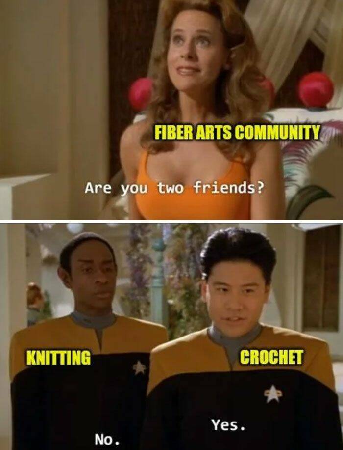 Crafty Laughs: Memes For Crocheters And Knitters Alike