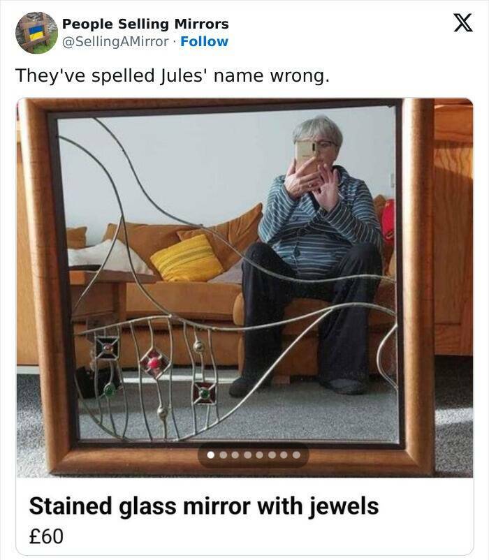 Reflections Of Hilarity: The Absurd World Of Mirror Sales