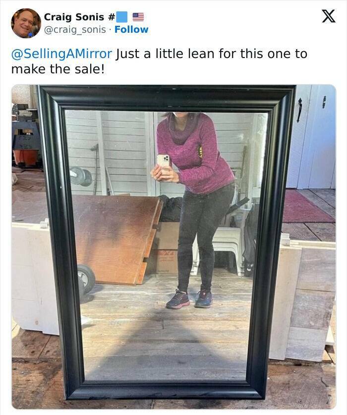 Reflections Of Hilarity: The Absurd World Of Mirror Sales