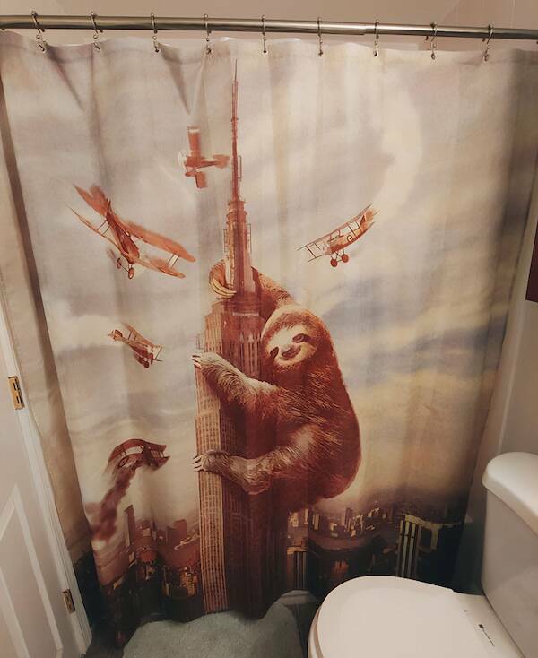 Bath-Time Bizarreness: Insanely Wild Shower Curtain Designs