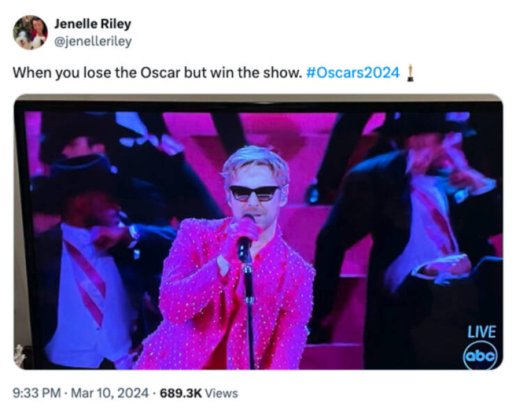 Tweet Triumphs: The Standout Oscar Tweets Of The Night