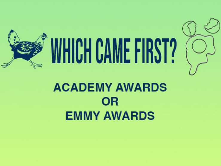 Which Came First? A Pop Quiz Adventure