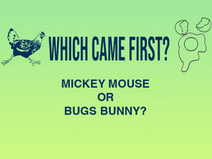 Which Came First? A Pop Quiz Adventure