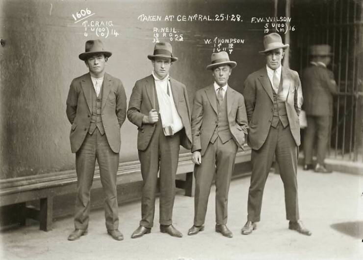 Gangsters Glamour Shots: 1920s Mugshots In Rizz Master Style