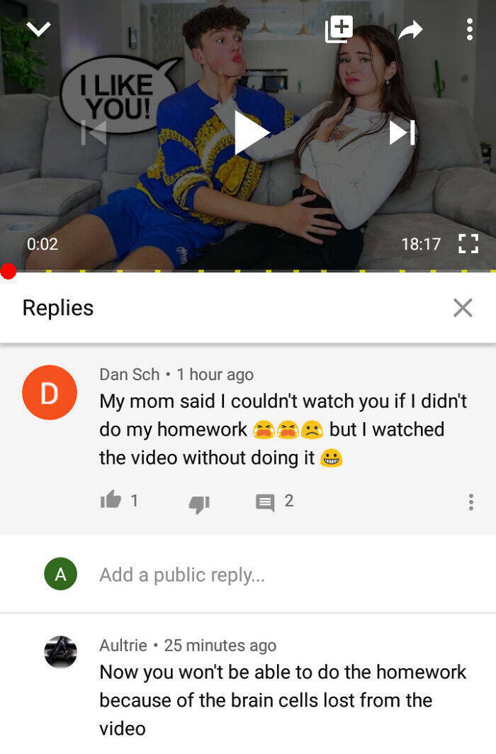 Kids Comments Are Very Special
