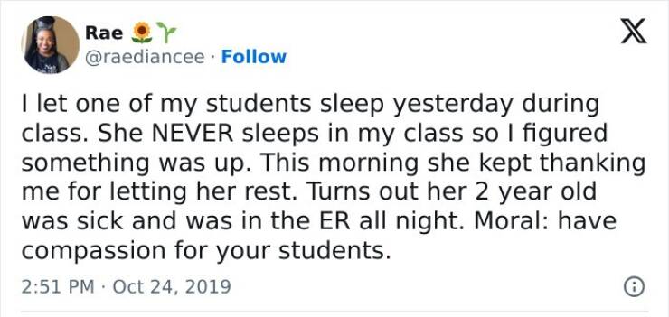 Heartwarming Educators: Moments Of Wholesome Teacher-Student Bonds