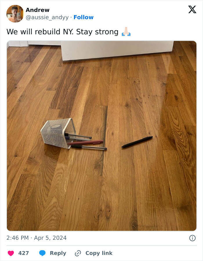Laughing Through Disaster: The Hilarious We Will Rebuild Trend After The East Coast Earthquake