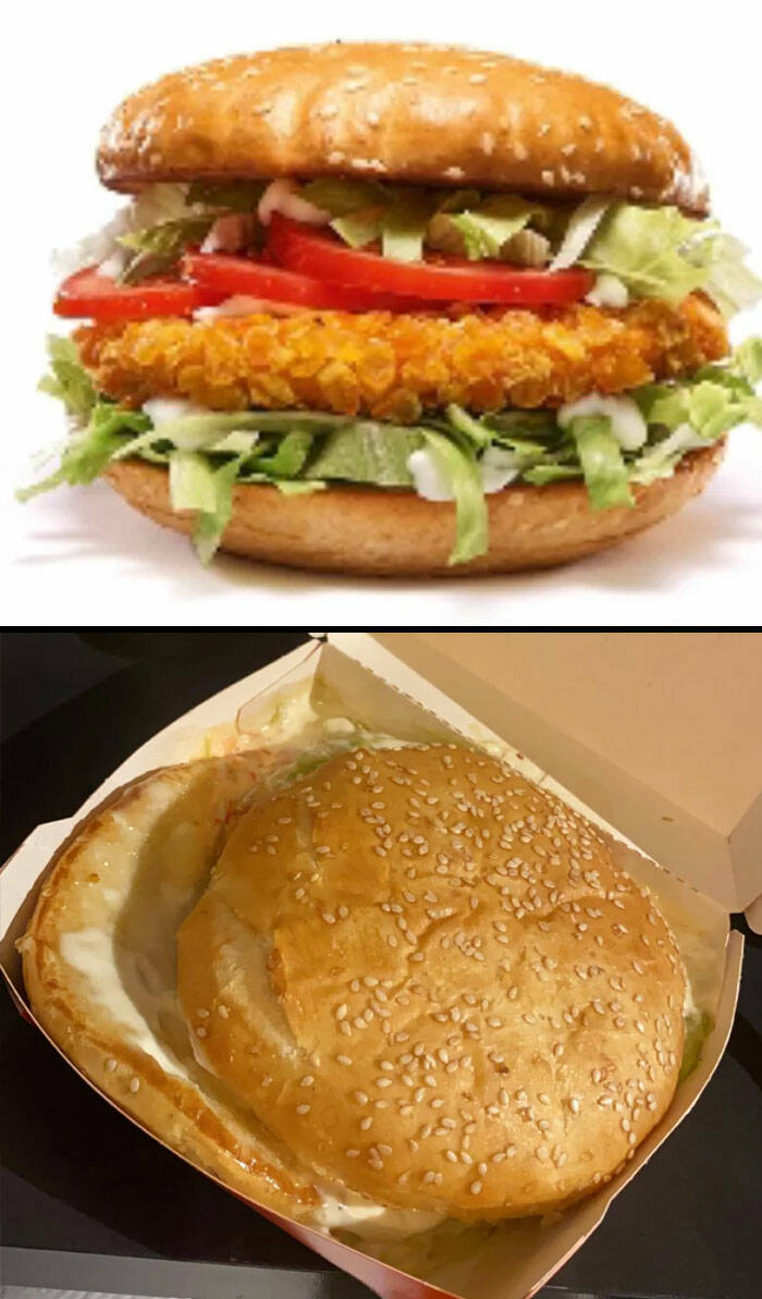 Expectation Vs. Reality: Food Edition