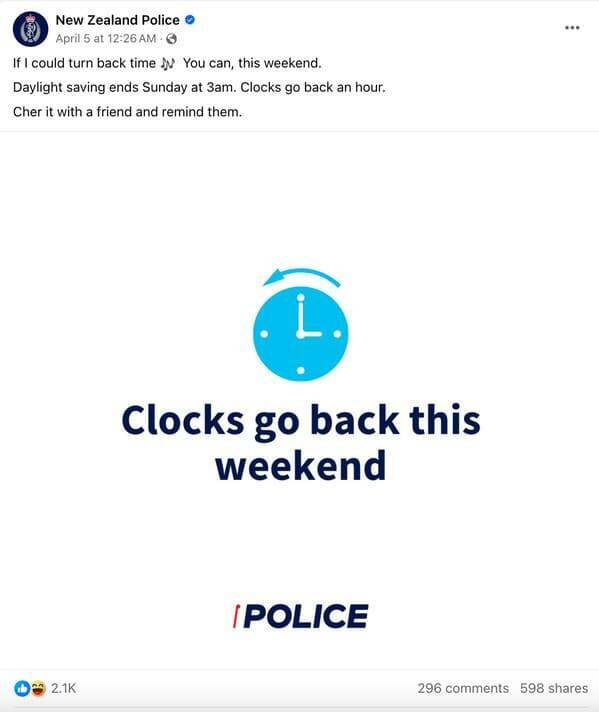 Hilarious Highlights From The New Zealand Police Facebook