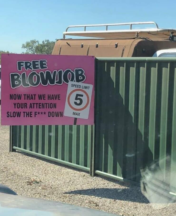 Funny Signs That Brighten Your Day