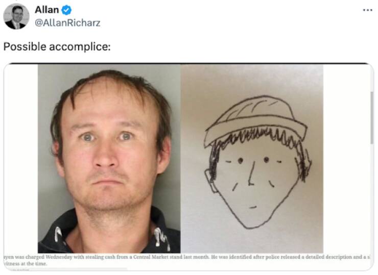 AI-Generated Police Portraits Gone Awry