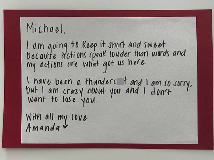 Laugh-Out-Loud Apology Notes That Stole The Show