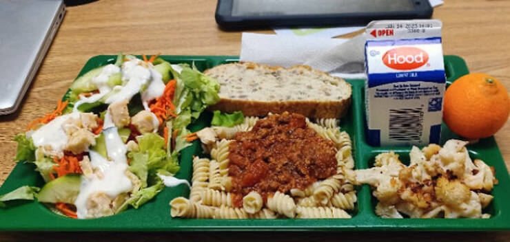 School Lunches That Surprised Everyone