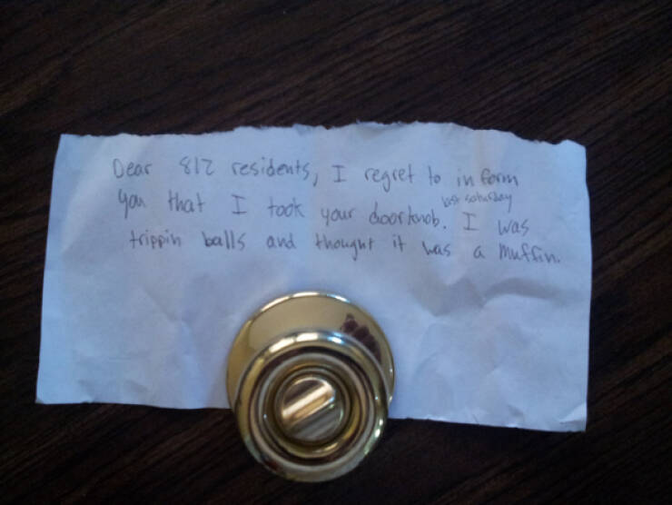 Laugh-Out-Loud Apology Notes That Hit The Mark