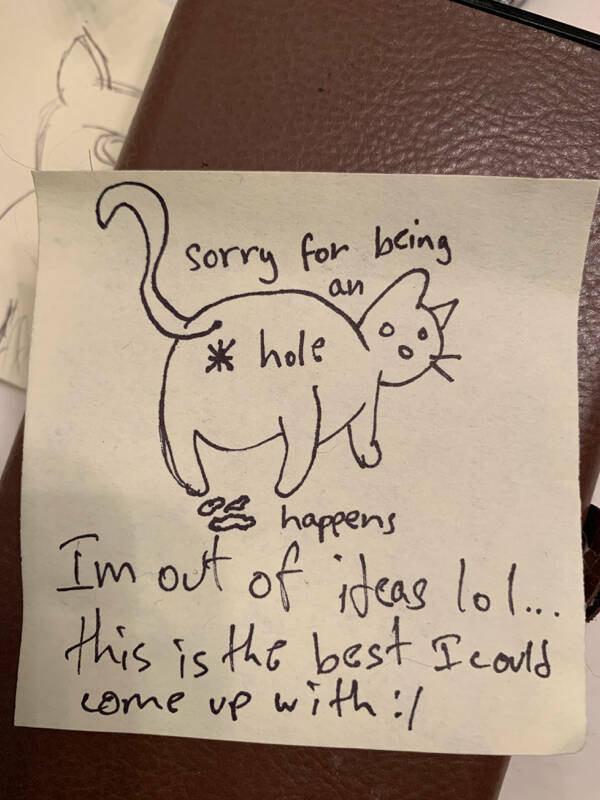 Laugh-Out-Loud Apology Notes That Hit The Mark