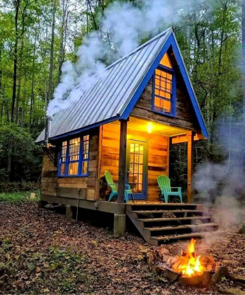 Dreamy Cabin Home Filled With Warmth And Love