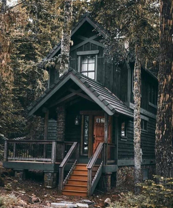 Dreamy Cabin Home Filled With Warmth And Love