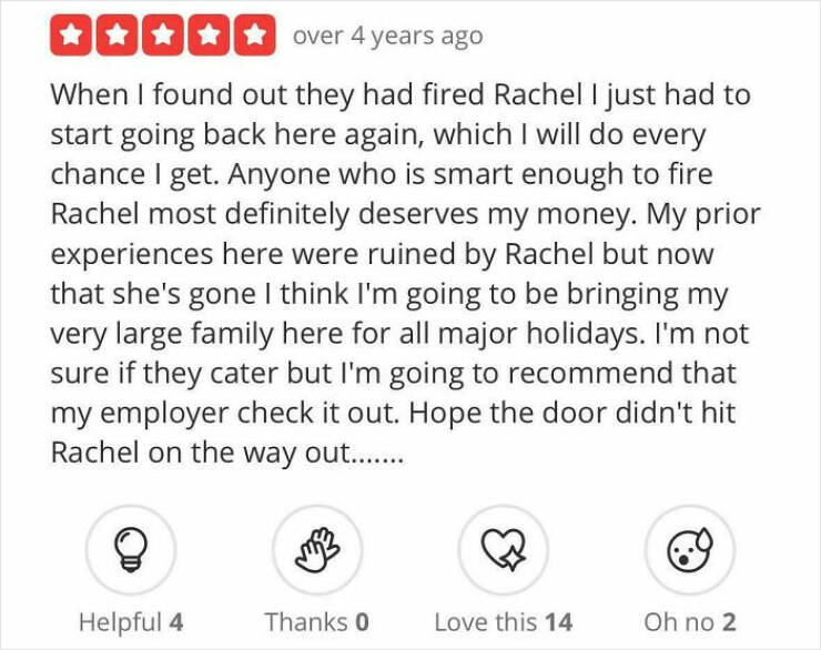 Craziest Yelp Reviews That Will Leave You Speechless