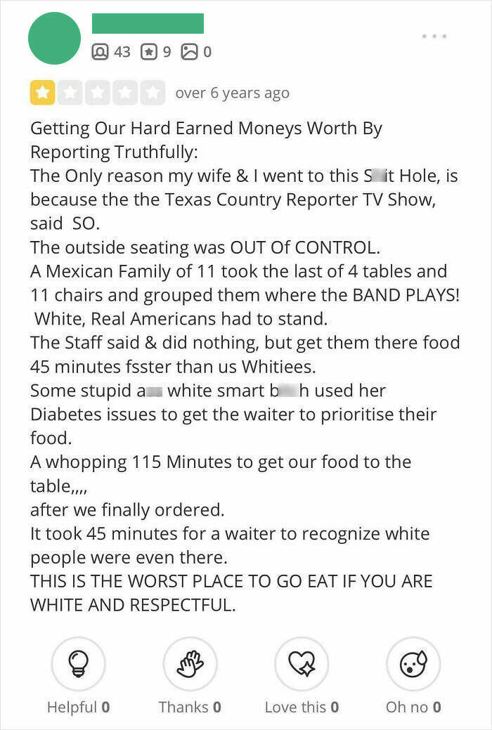 Craziest Yelp Reviews That Will Leave You Speechless