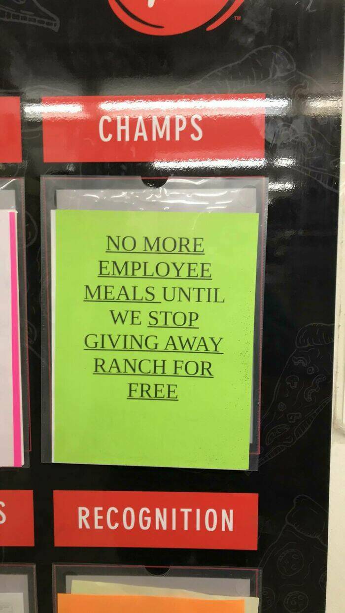 Ridiculous Prohibitions In The Worst Work Environments