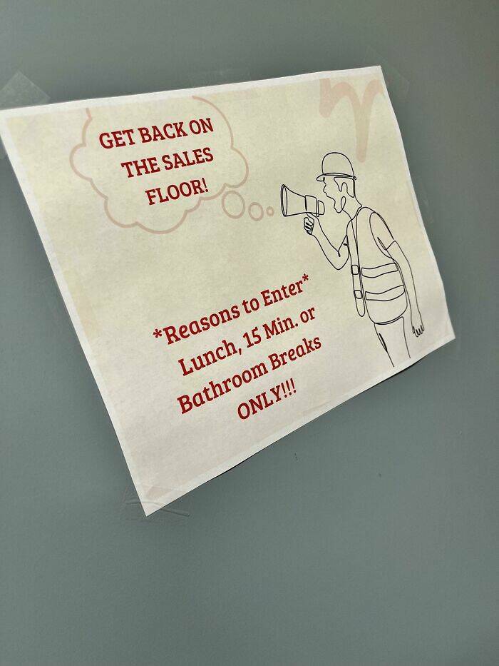 Ridiculous Prohibitions In The Worst Work Environments