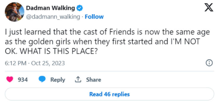 Moments That Make You Feel Old