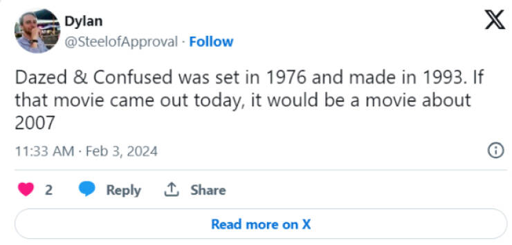 Moments That Make You Feel Old