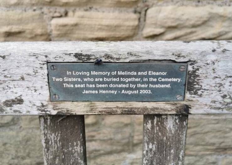 The Most Touching Bench Plaques