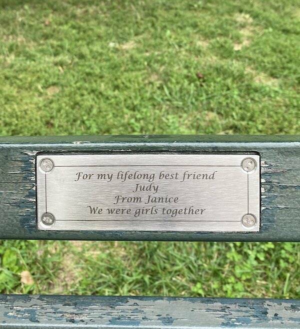 The Most Touching Bench Plaques