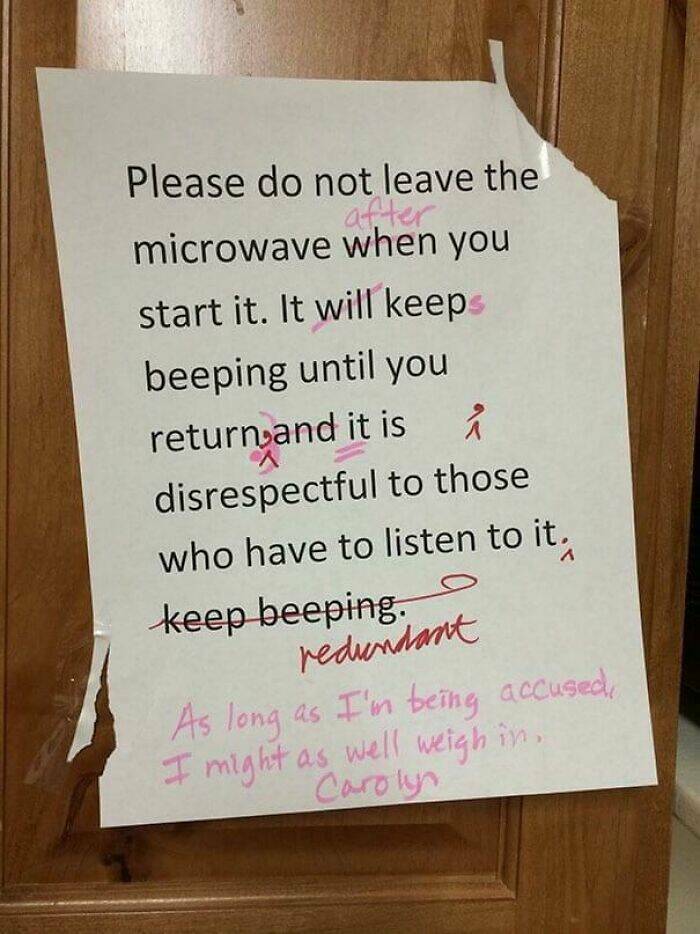 Hilariously Passive Aggressive Notes