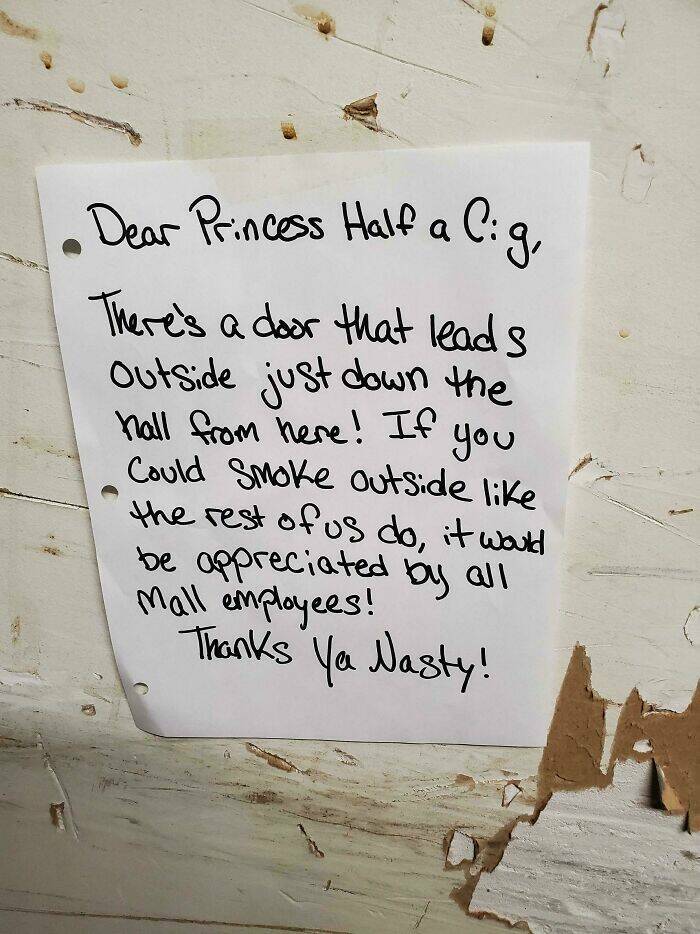 Hilariously Passive Aggressive Notes