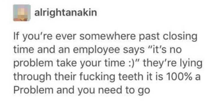 Posts That Only Restaurant Staff Will Get