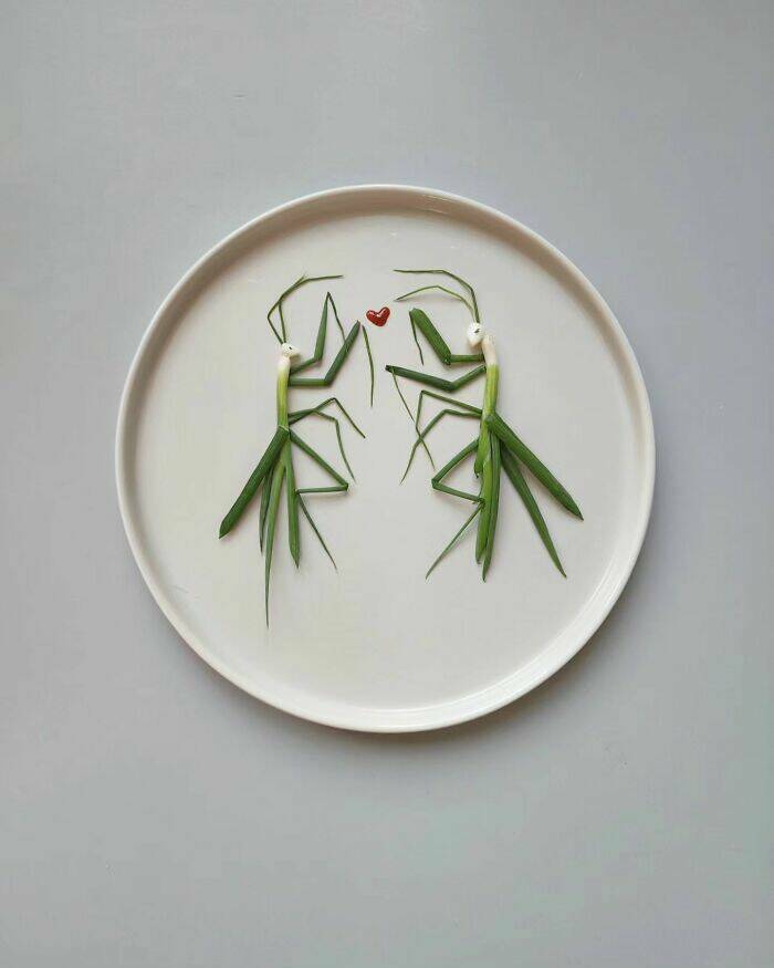 Charming Food Art By A Korean Artist